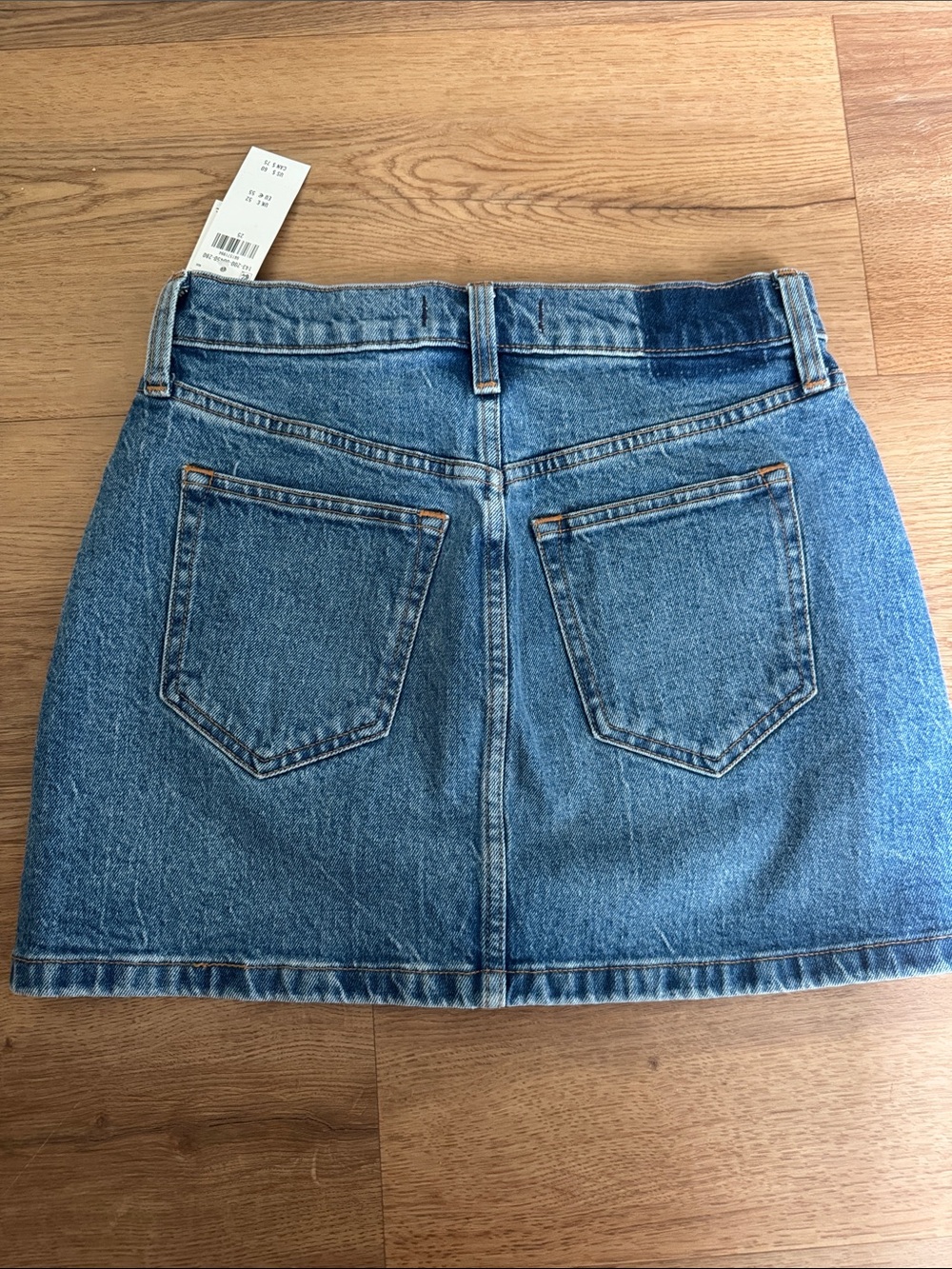 Classic Blue Denim Mini Skirt
